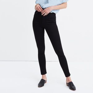 Madewell 10" High-Rise Skinny Jeans in Carbondale Wash, Size 25 Tall